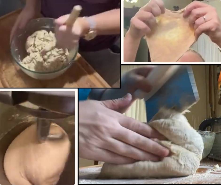 Mixing & Kneading Bread Dough