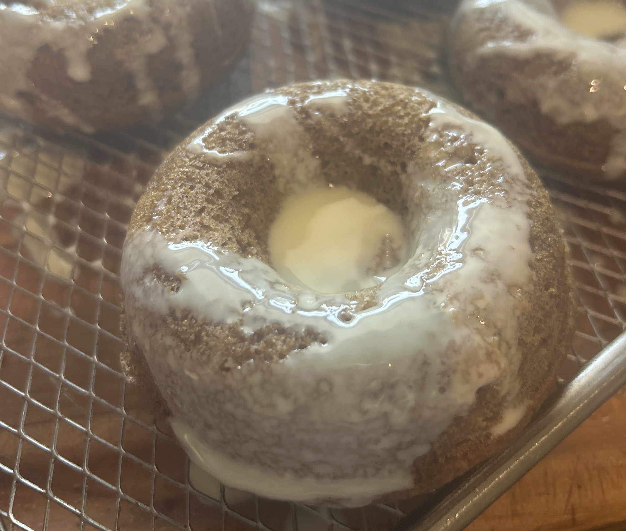 Coconut Pumpkin Cake Donuts