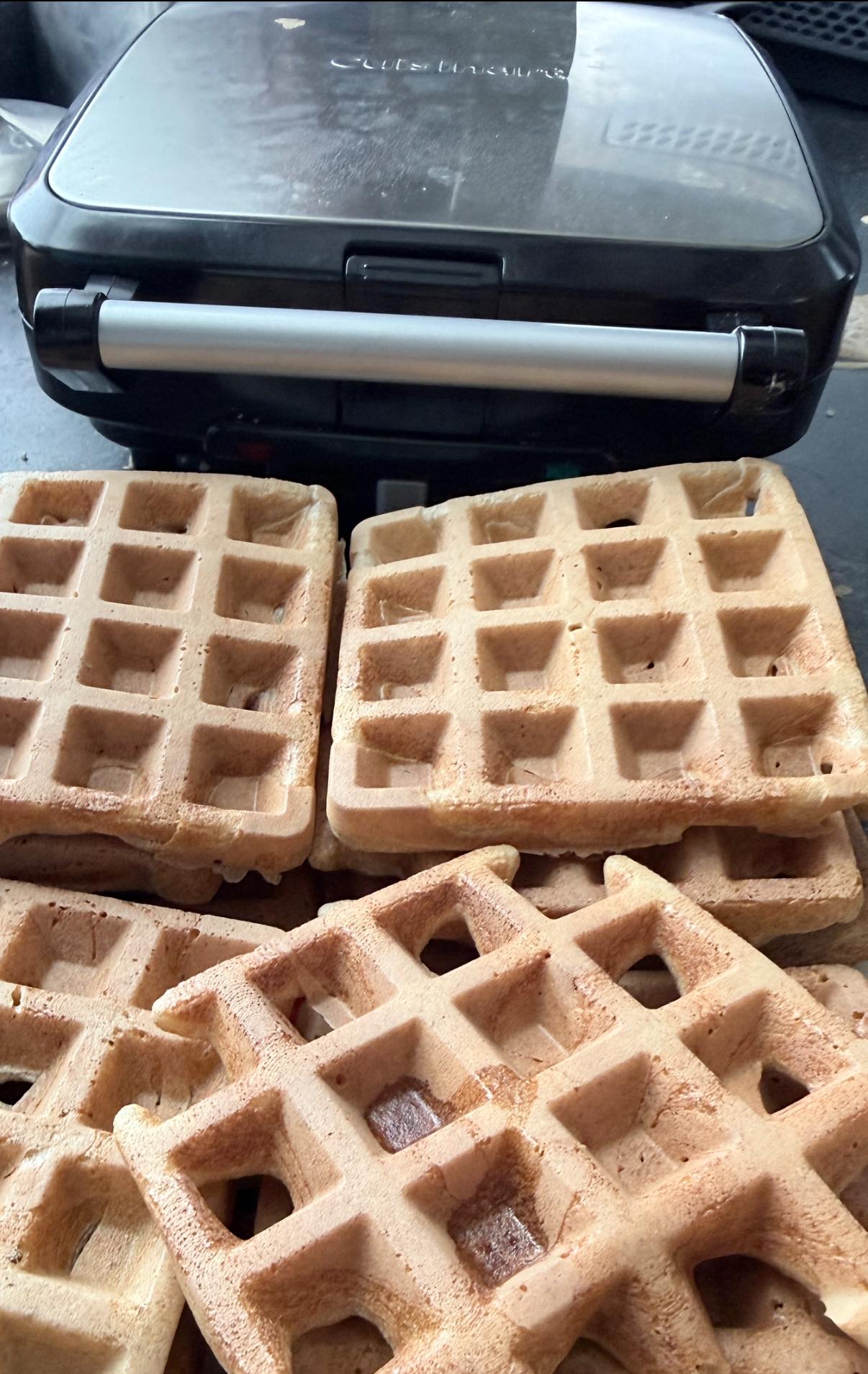 Sourdough Starter Waffles